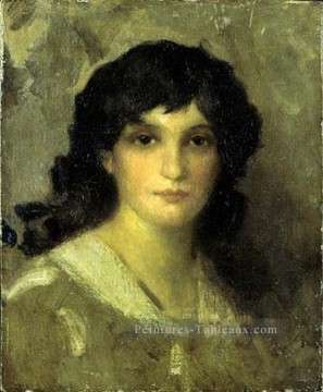 James Abott McNeill Chef d’une jeune femme James Abbott McNeill Whistler Peinture à l'huile